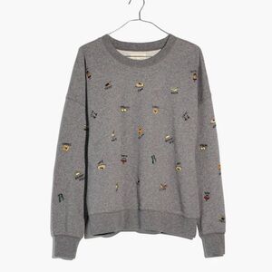 Madewell embroidered women’s sweater